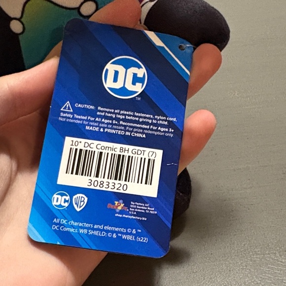 DC Superheroes Blue Card - Picture 3 of 4